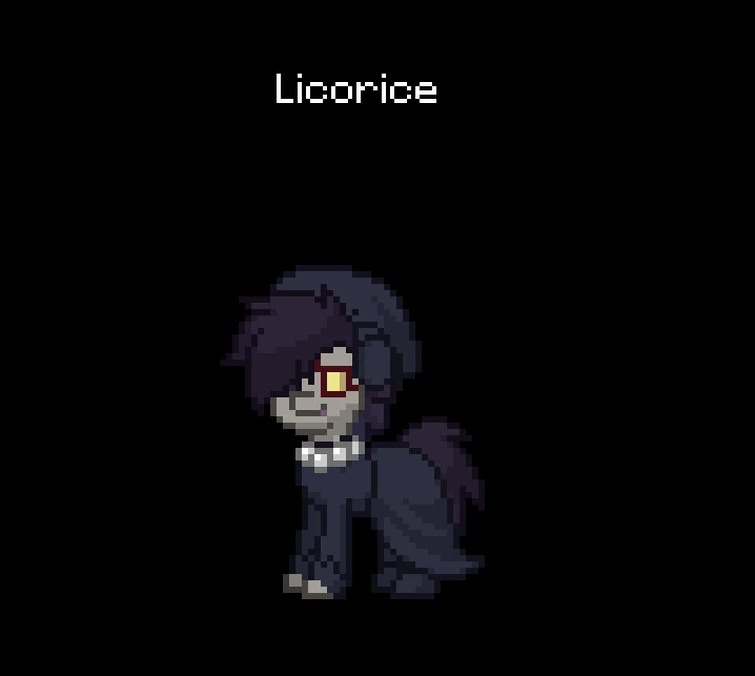 I made Licorice Cookie in Pony Town Fandom