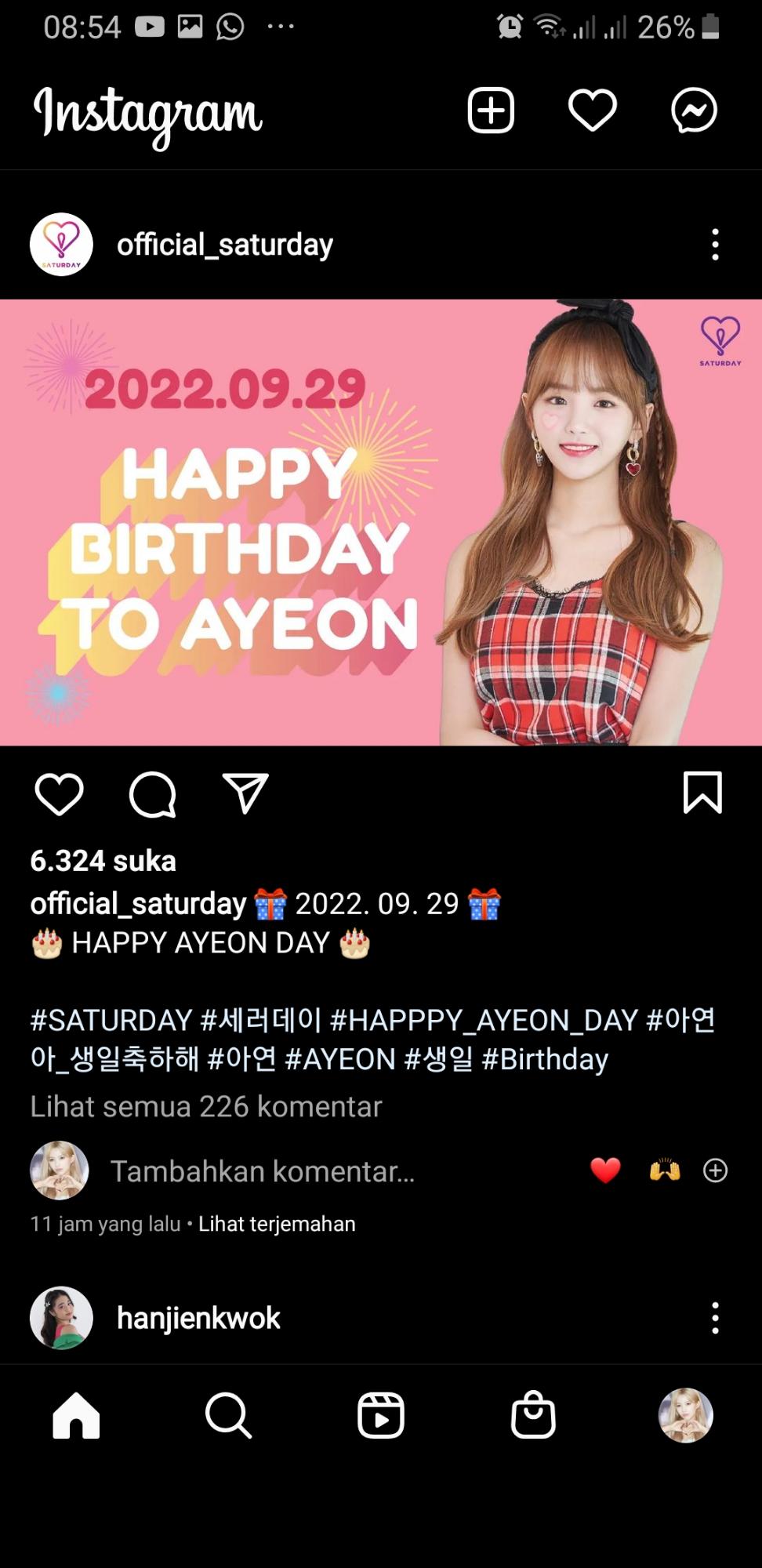 HBD Ayeon! | Fandom