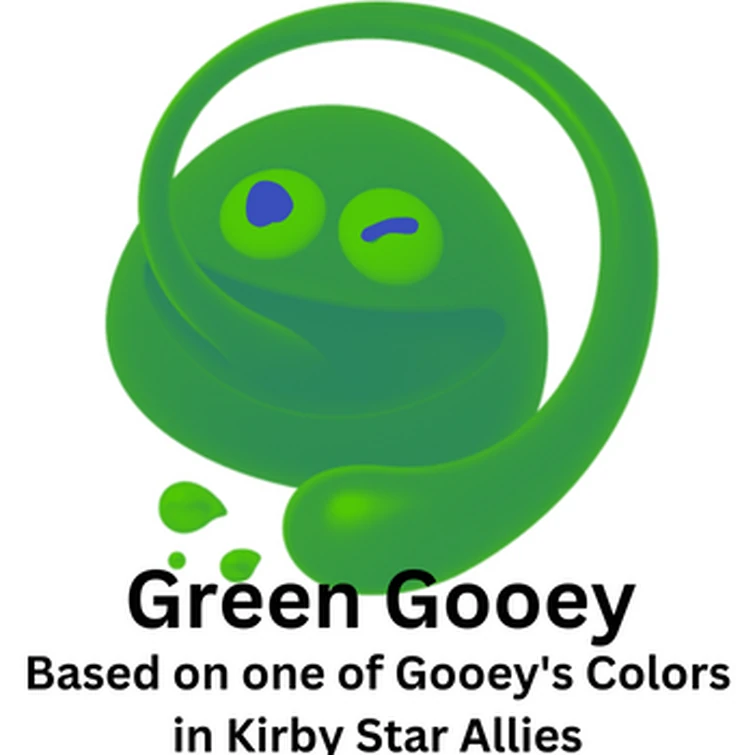 I made consept color palettes for Gooey should he get added to smash ...