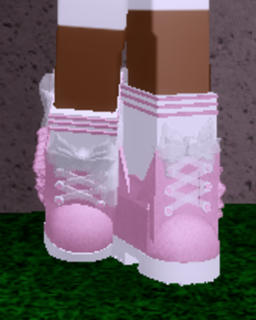 High School Lacey Boots And Socks Royale High Price