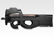 A TM P90, Karila Hatsuse's primary weapon.