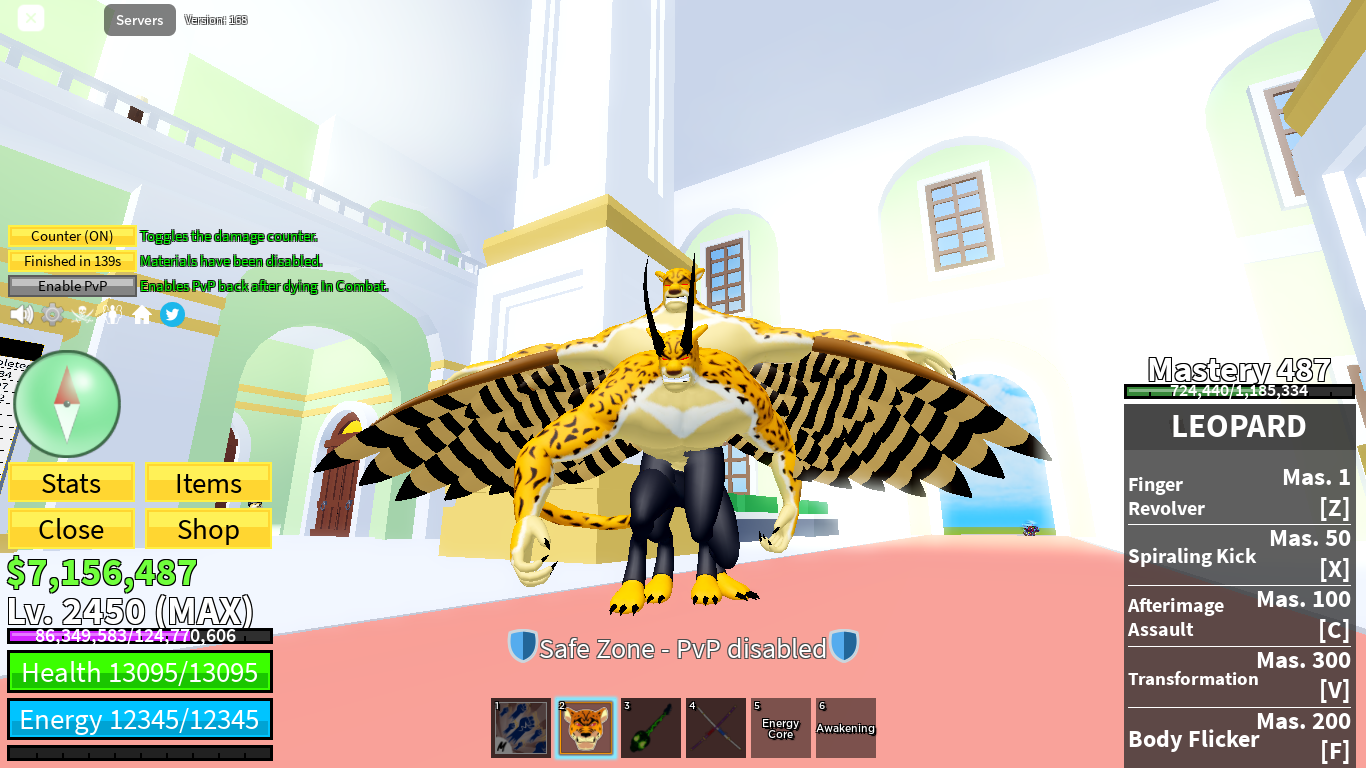 Leopard vs EVERY Boss in THIRD SEA on Blox fruits (ROBLOX) 