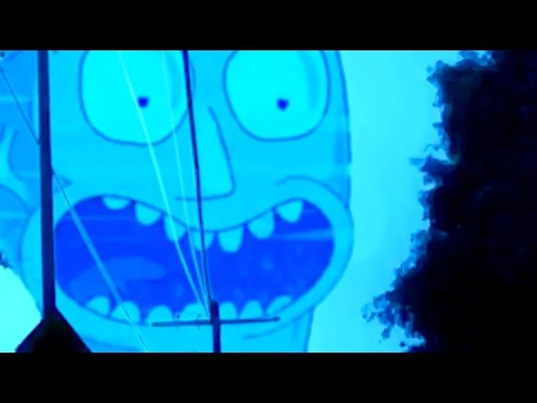 Siren Head meets Rick and Morty