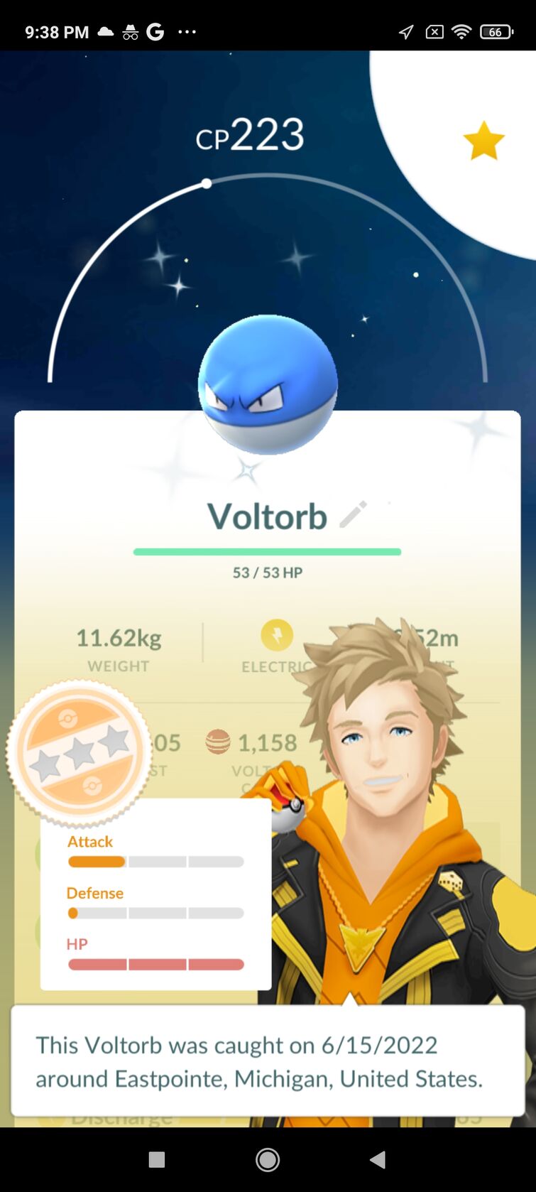 Hisuan Voltorb stats pushed to Pokémon GO