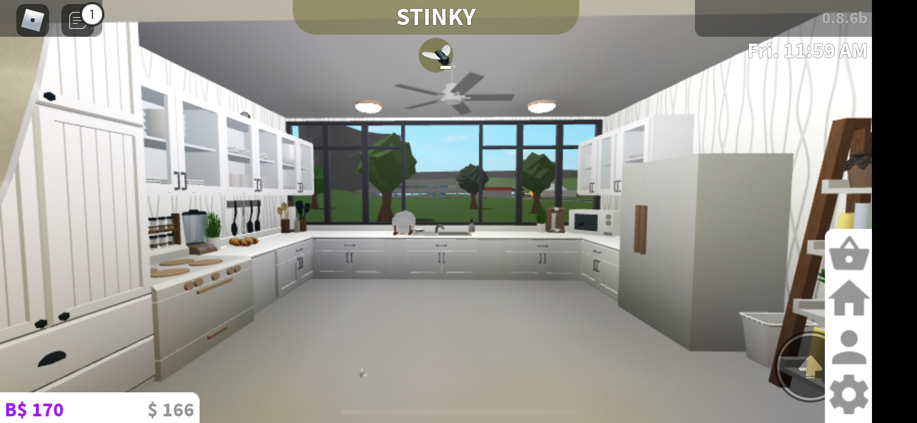 Mini Bloxburg Kitchen