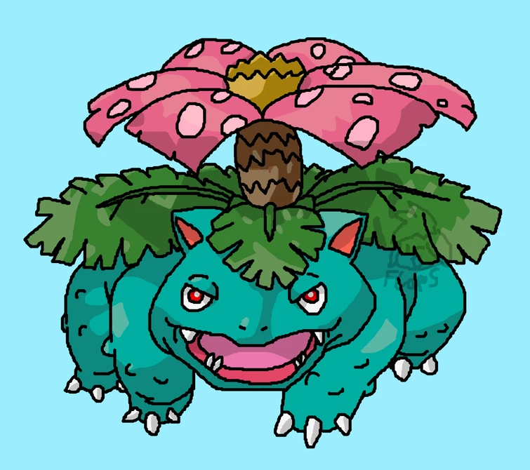 Pokemon 003 Venusaur fanart Fandom