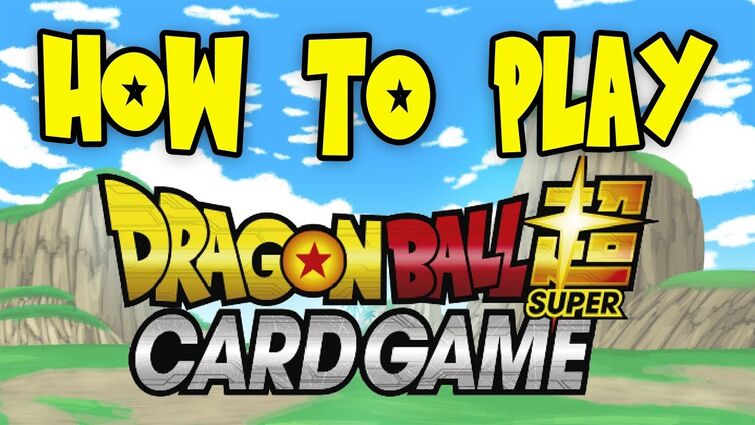 DRAGON BALL SUPER CARD GAME Tutorial movie① 