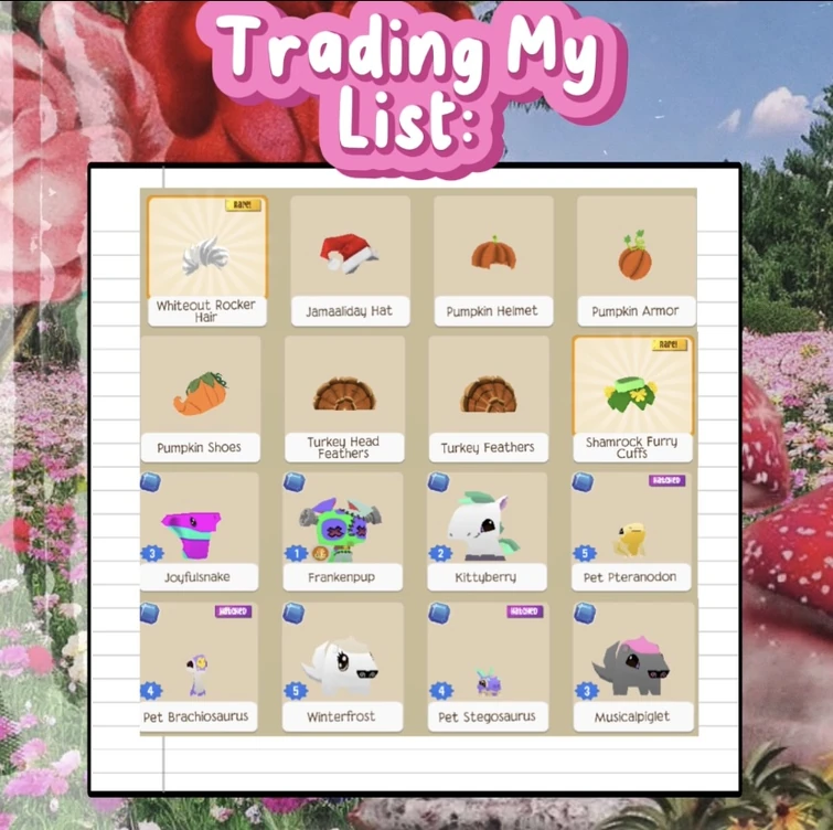 I’m looking to trade my Variety up or down D Fandom