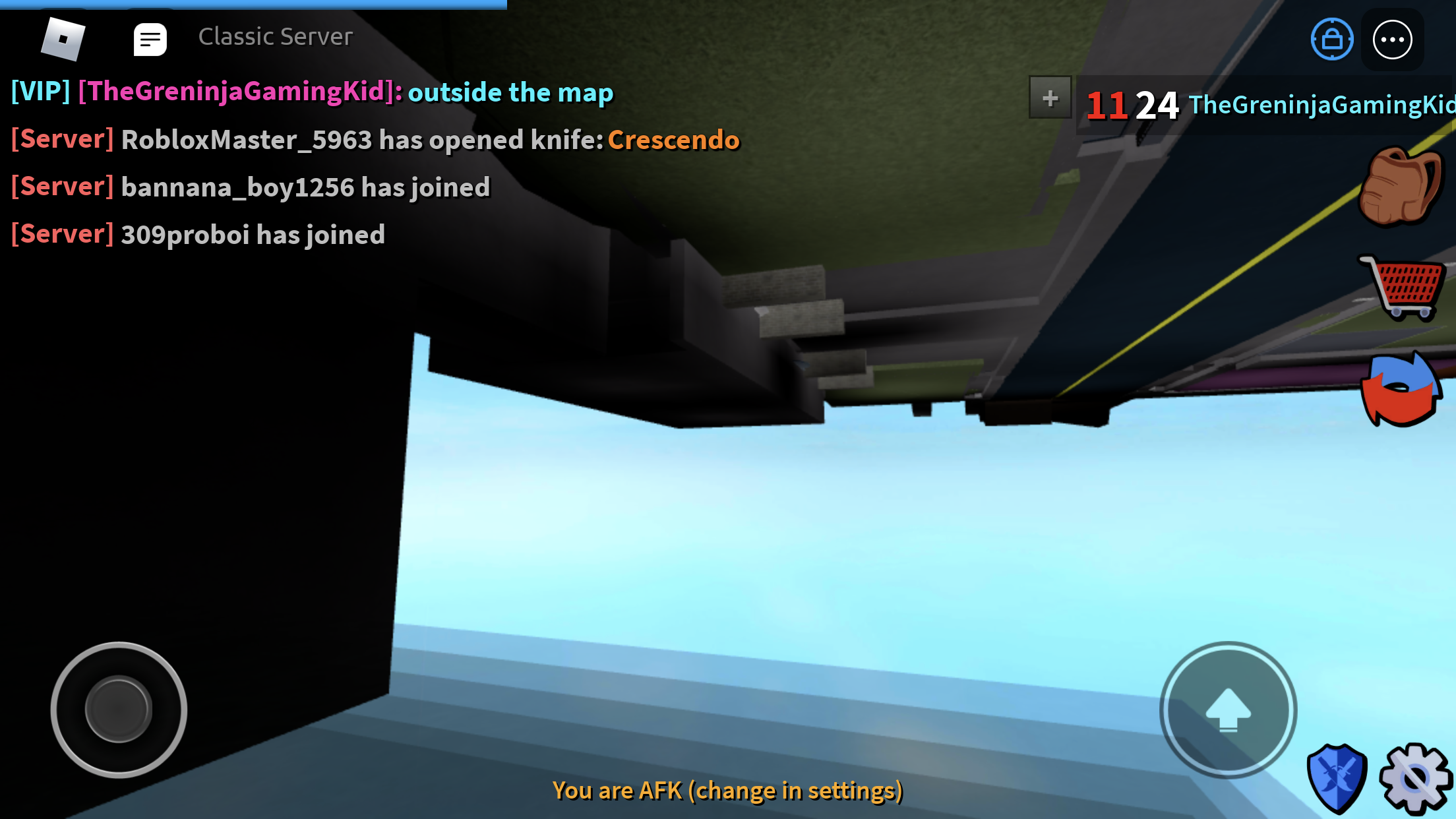 So Whats This Thing I Found Under The Lobby Fandom - crescendo roblox assassin