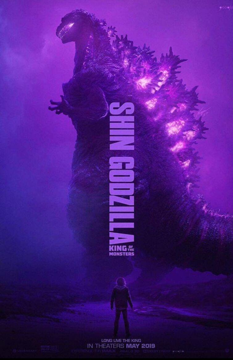 Alguien me dice de que color es shin godzilla rojo o morado me confund