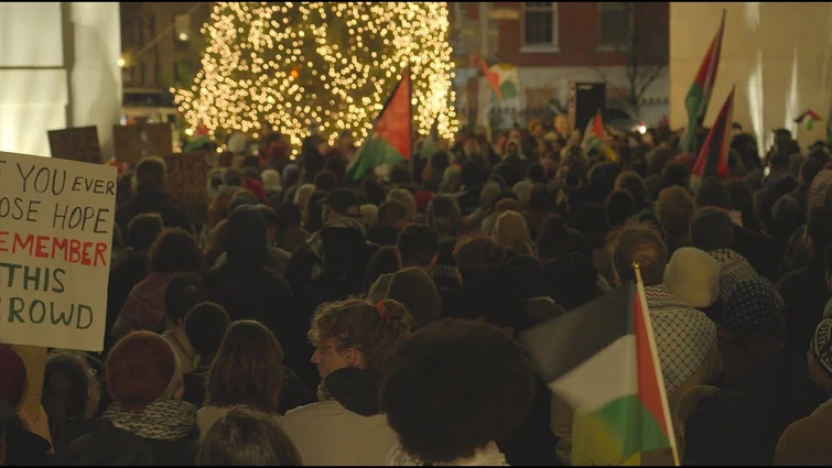 'I am you': NYC Vigil Honors Palestinian Poet Dr. Refaat Alareer