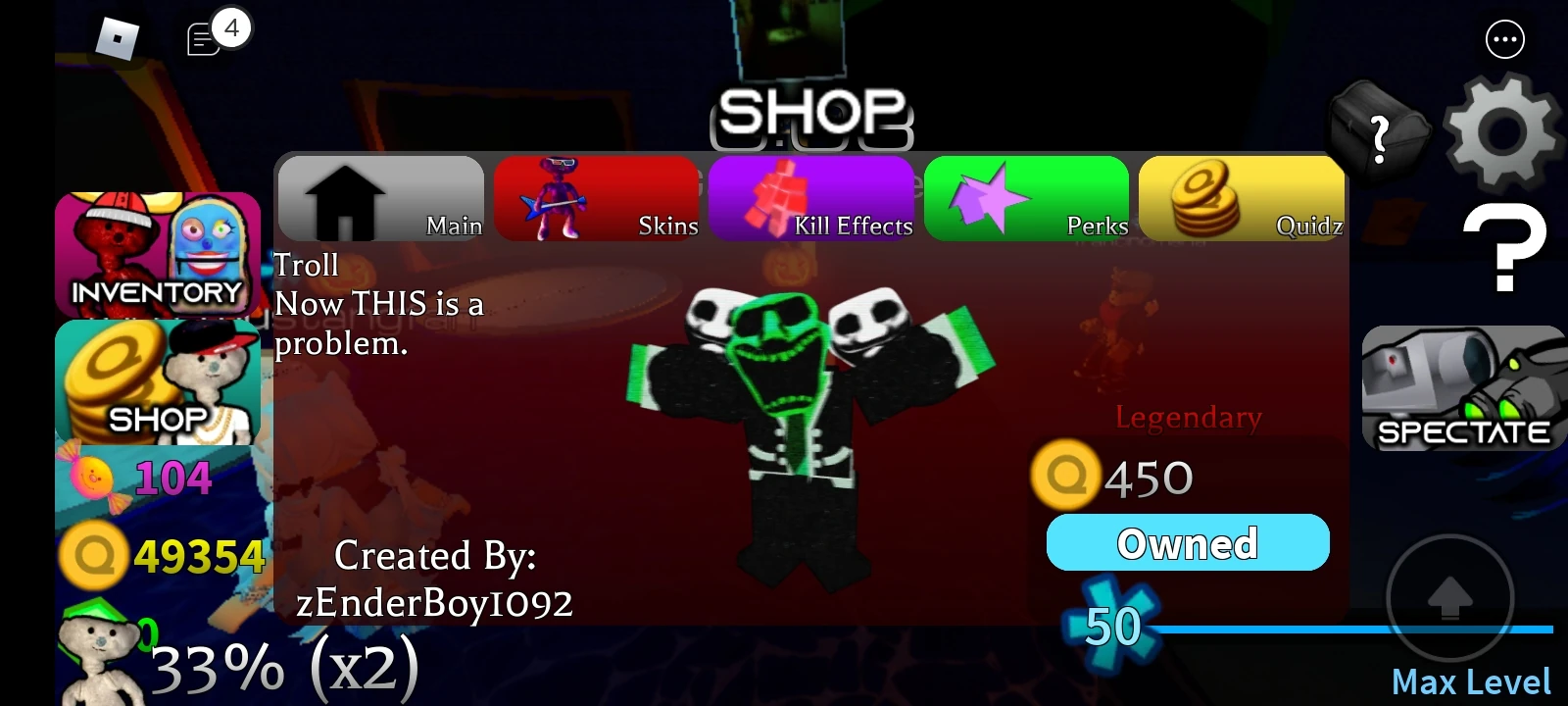 Troll zombie updated | Fandom