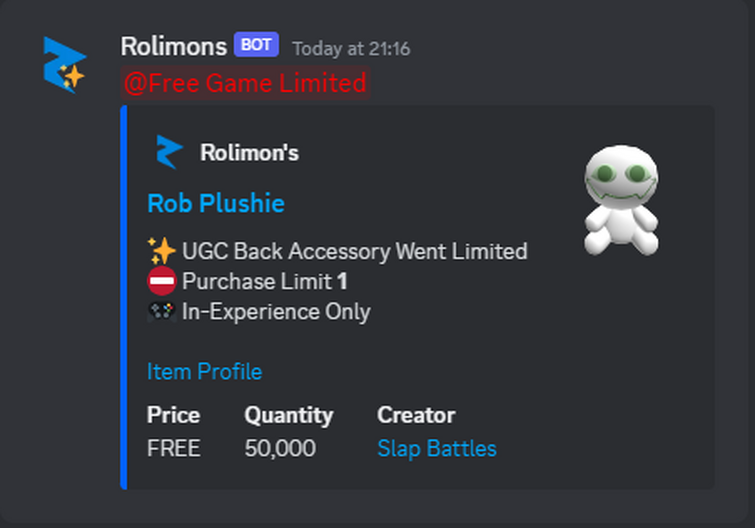 Don_te  Roblox Player Profile - Rolimon's