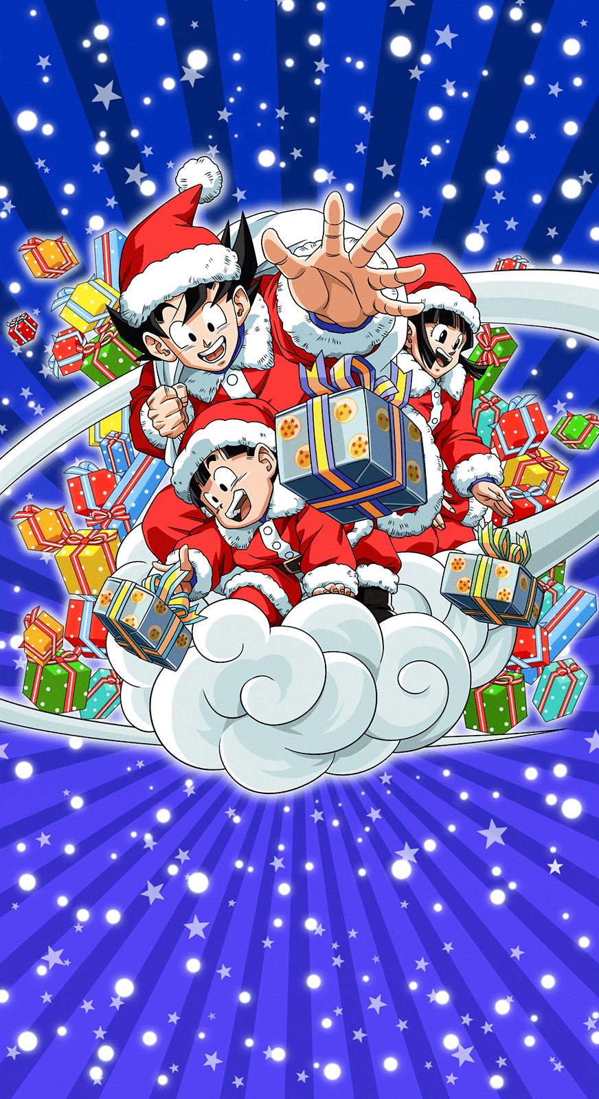 goku christmas wallpapers wallpaper cave on dragon ball christmas wallpapers