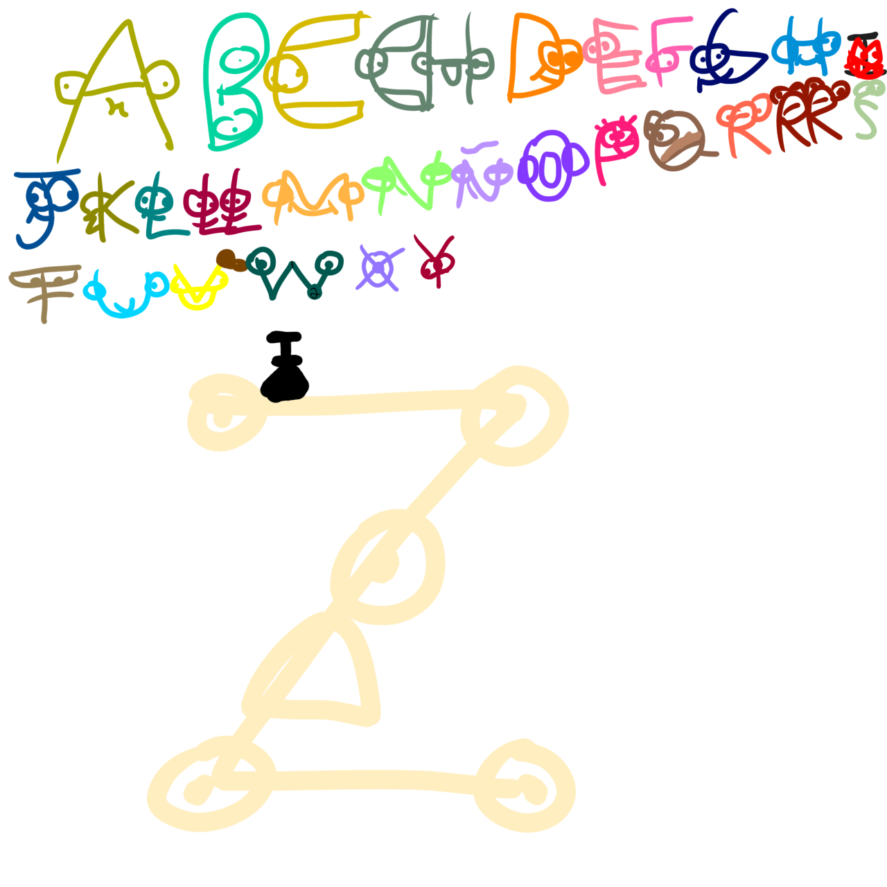 Alphabet Lore But They Evil 