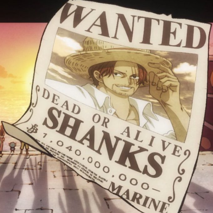 Affiche wanted Vinsmock Sanji 1,1 milliards de Berry ONE PIECE