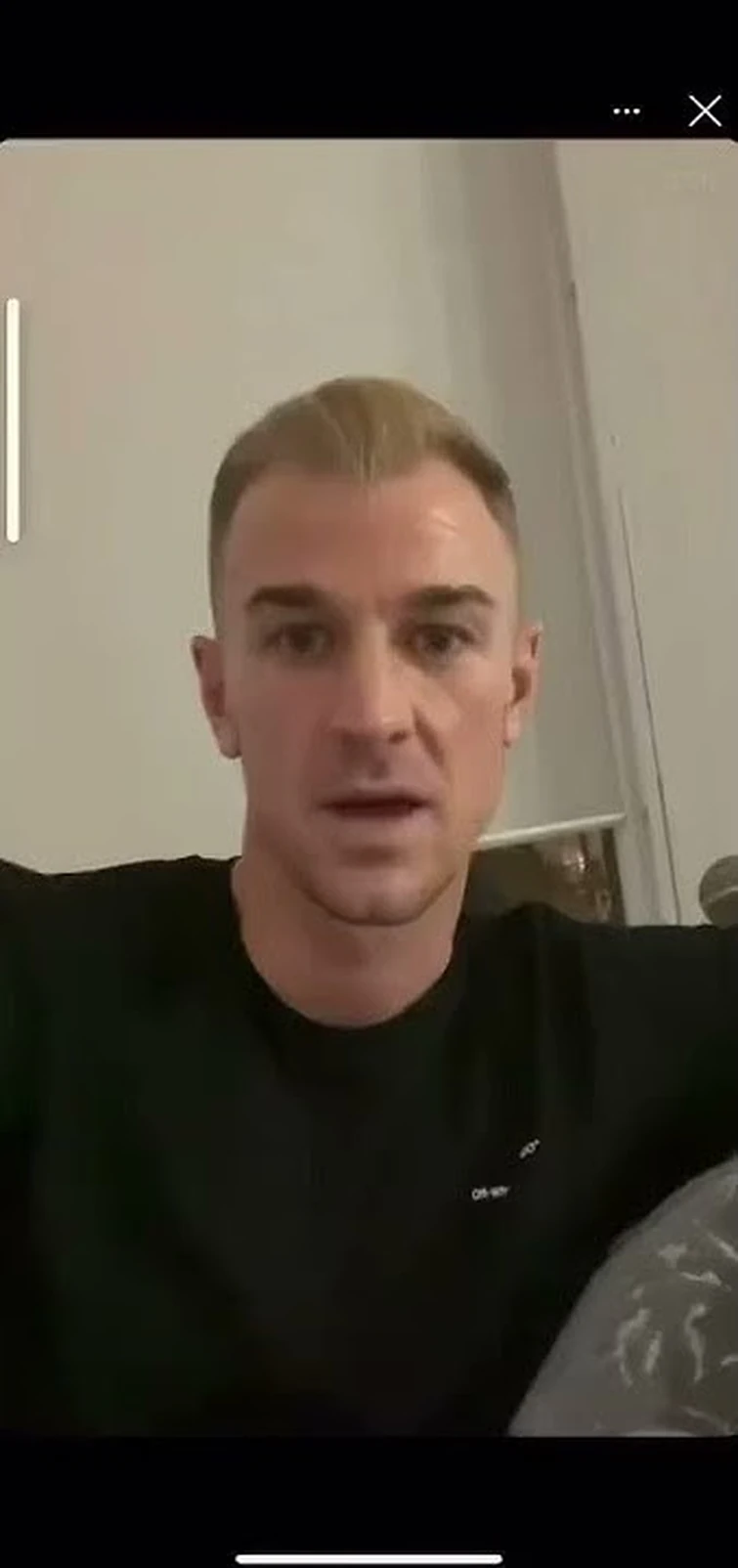 Joe Hart wishes fan Happy Birthday It’s Decent! Everyday I’m shuffling
