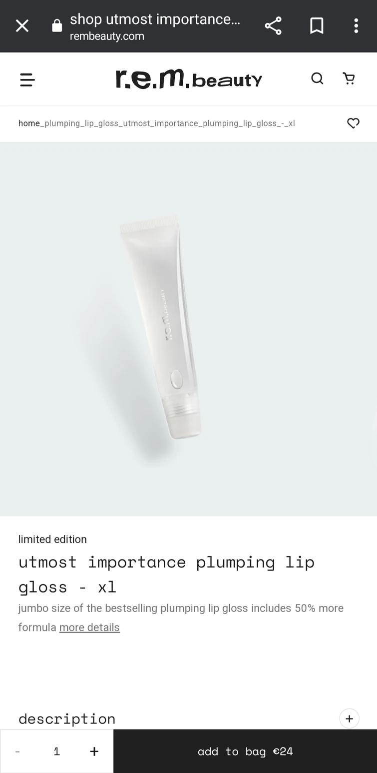 rem beauty at sephora )