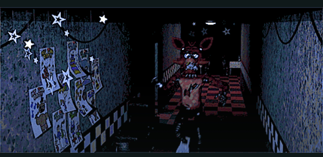 Сцена фокси. ФНАФ 1 Фокси бежит. FNAF 2 Foxy в коридоре. Фокси бежит по коридору ФНАФ 1. ФНАФ 2 Фокси в коридоре.