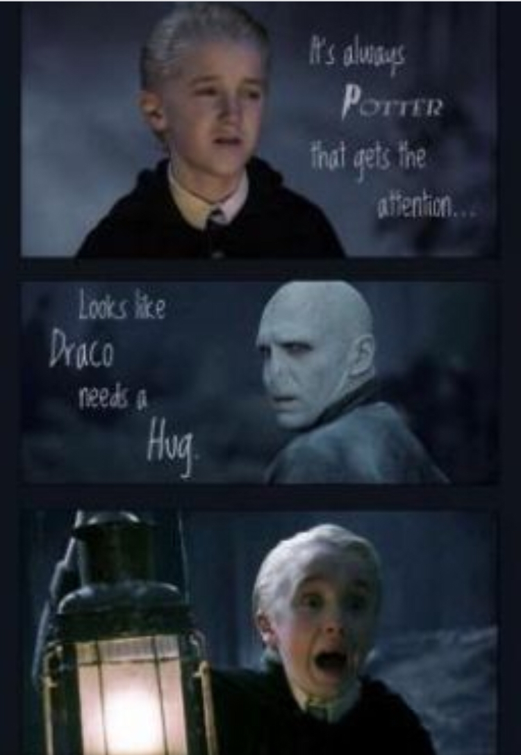 potter harry malfoy draco funny quotes memes fandom meme hug laughing hermione tom laugh hp faces right voldemort hilarious harrypotter
