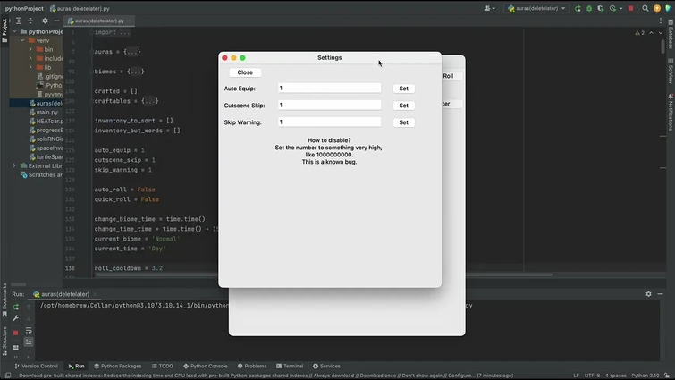 should I continue sols rng in python | Fandom
