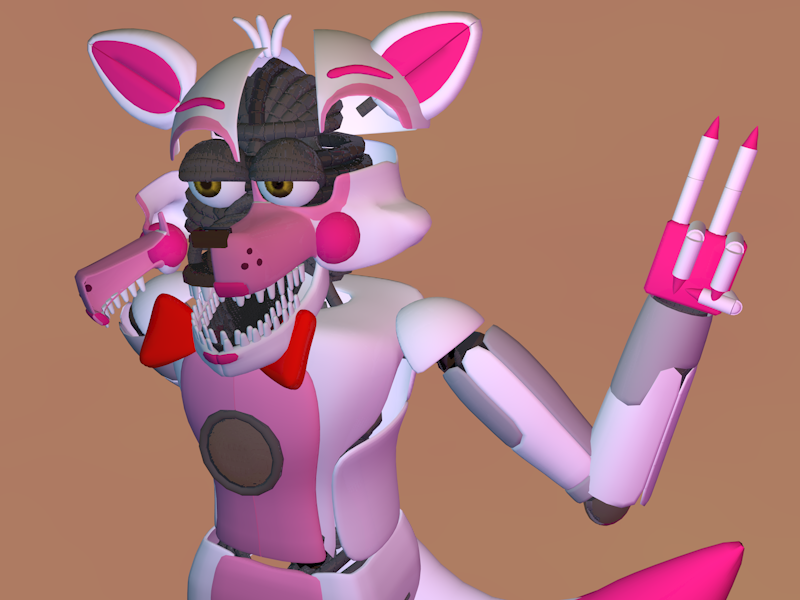 C4d, Funtime Chica v2