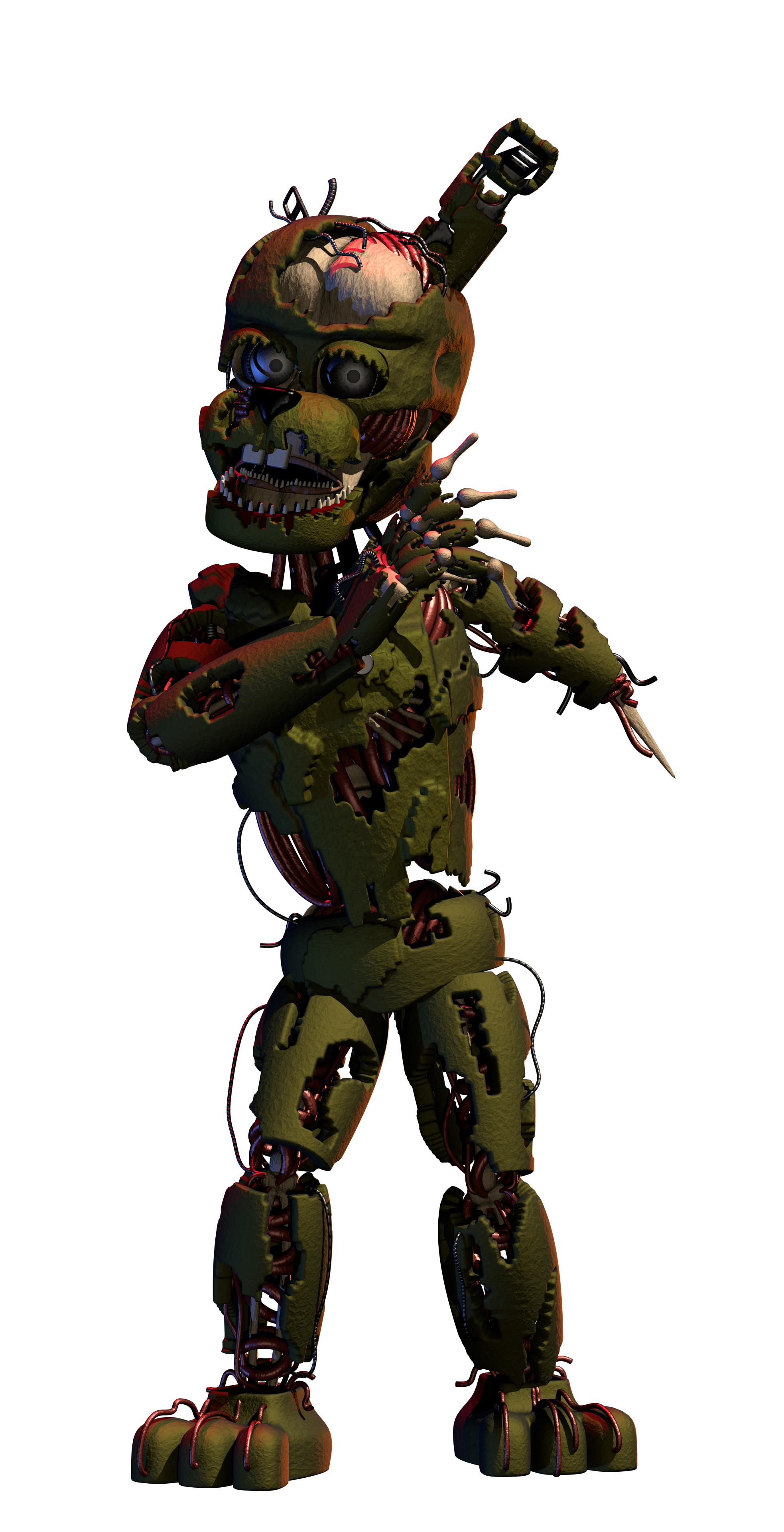 C4d, Funtime Chica v2