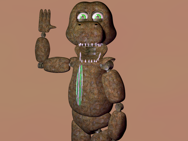 C4D, GIF, FNAF