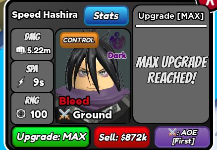 Stats for the floor 100 unit | Fandom