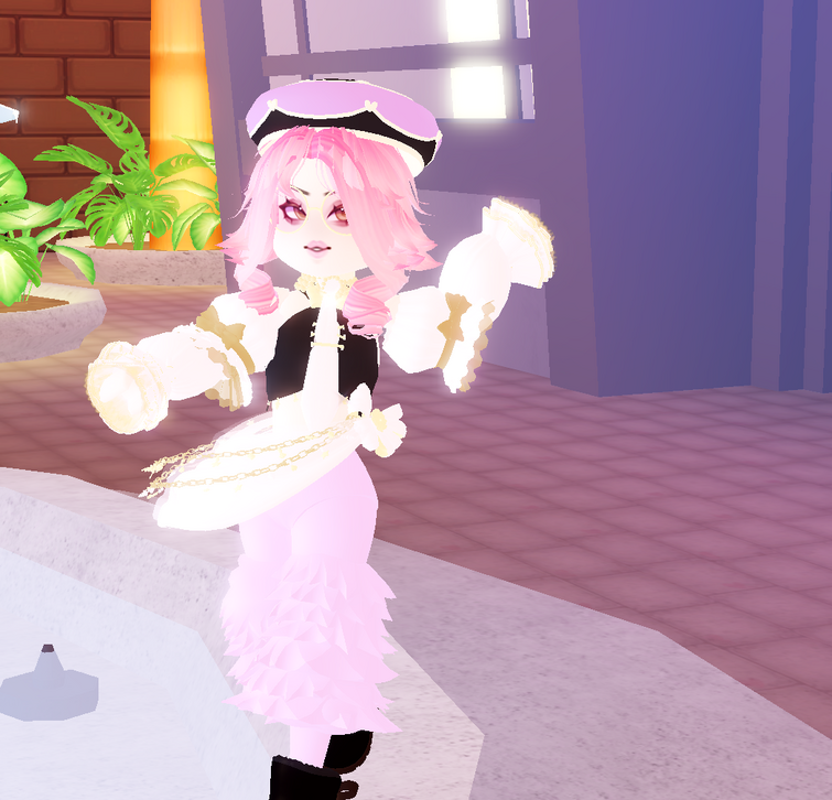 Moonlight square cafe photoshoot (also posted to royale high wiki) :  r/RoyaleHigh_Roblox