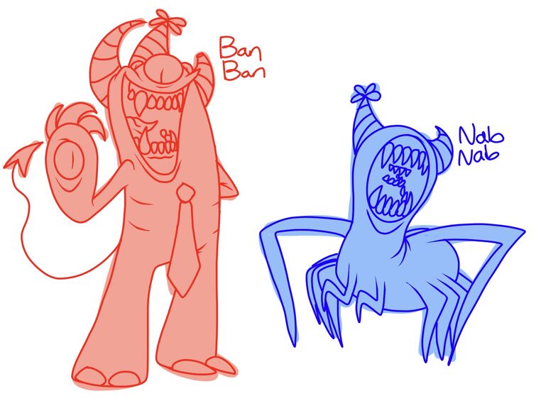 Garten of BanBan but awesome [Redesigns] by MysteryMintt on Newgrounds