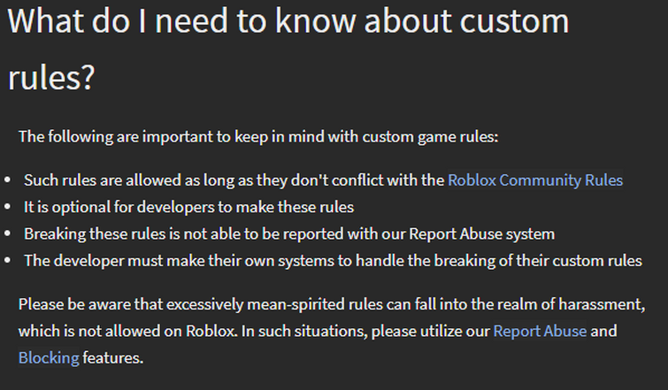 Did Cos Break Roblox Tos By Temp Banning All Mi Players Fandom - roblox community rules