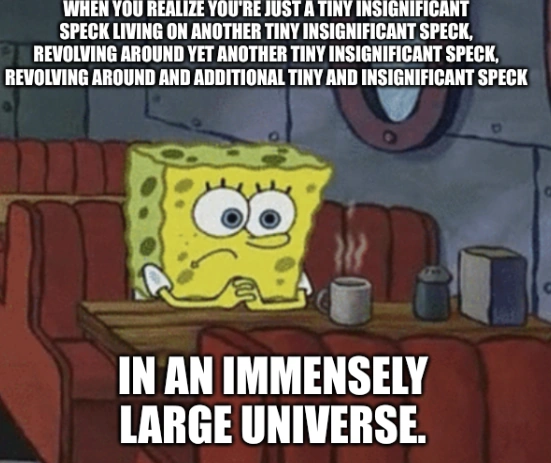 Insignificant Speck Meme | Fandom