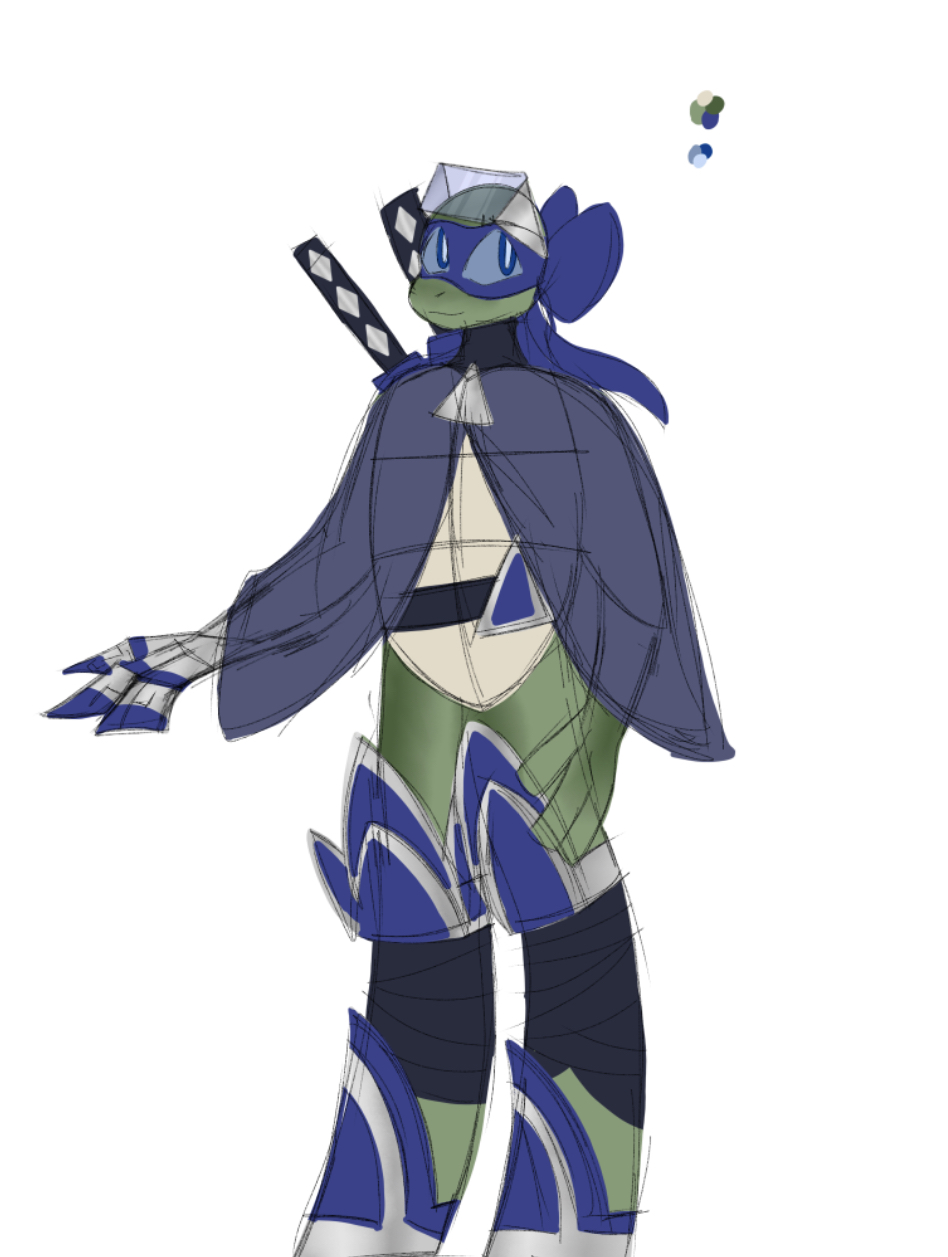 What if Tmnt 2012 has Rottmnt 2018 Artstyle