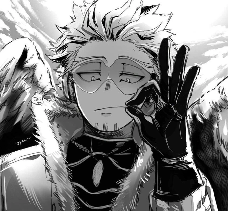 Does hawks wear eyeliner Fandom