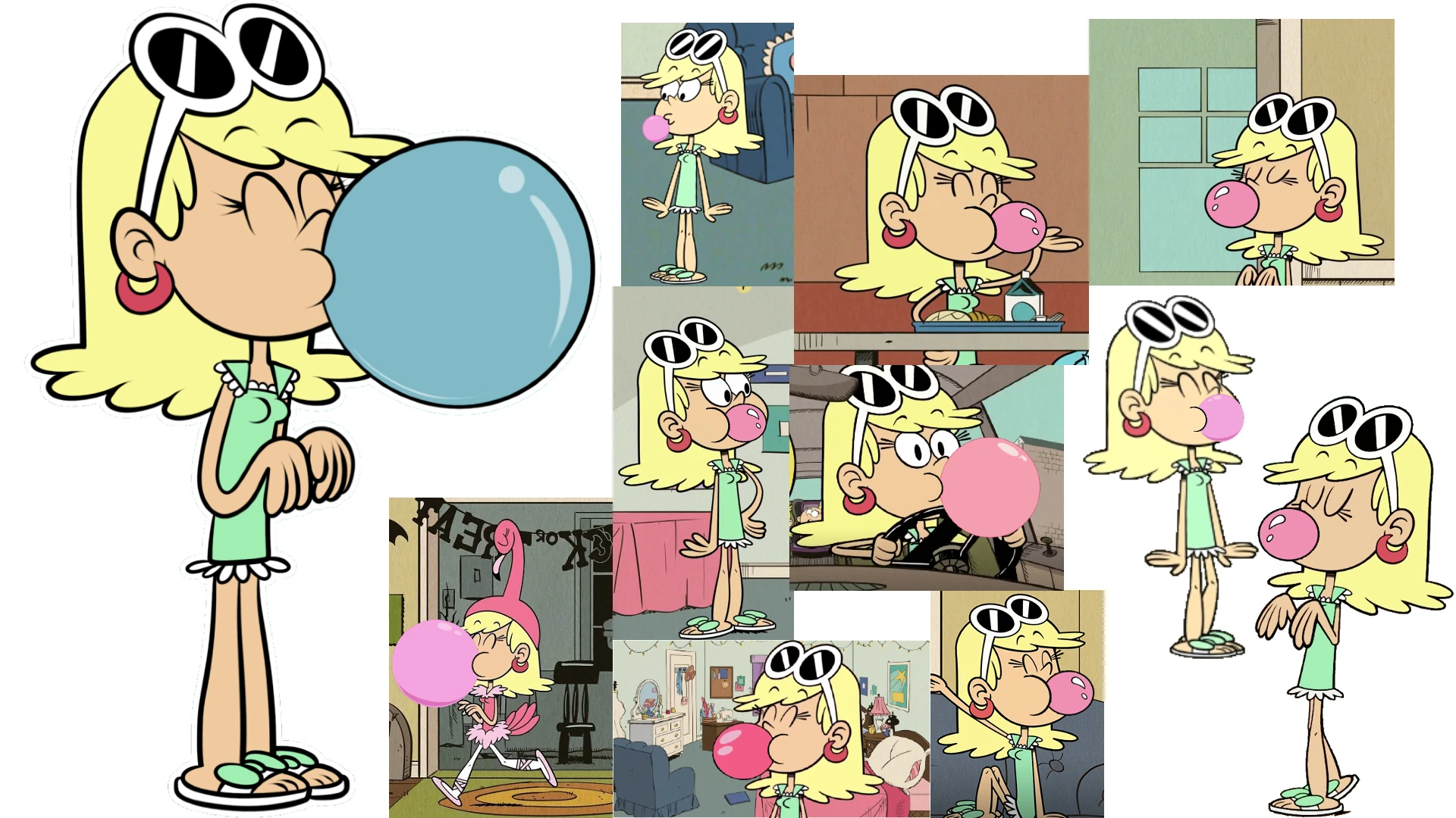 Leni Loud Happy National Bubble Gum Day! (Just don't walk and chew gum at the same time. Fandom