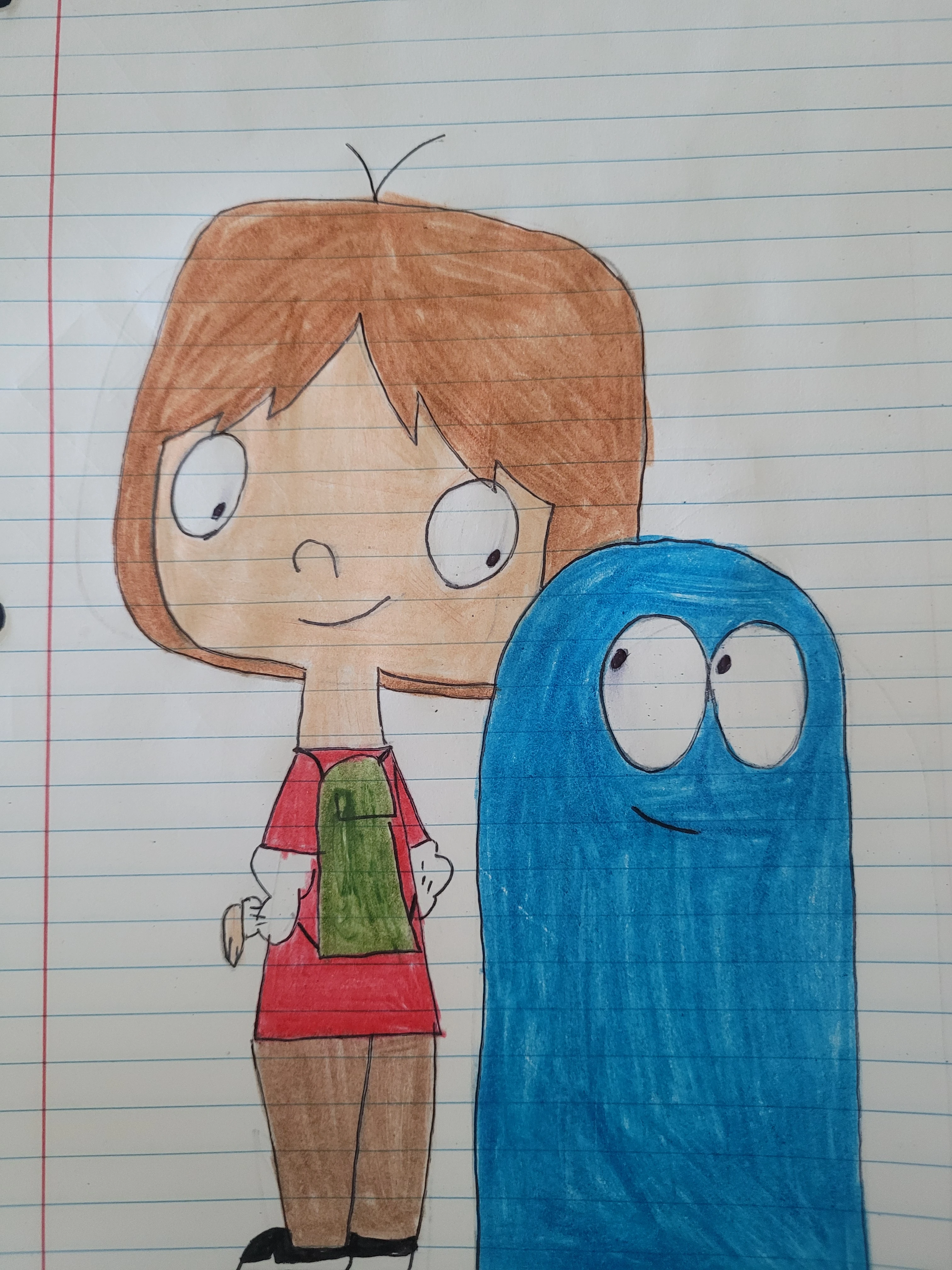 Mac and Bloo Looks at Each Other Behind | Fandom