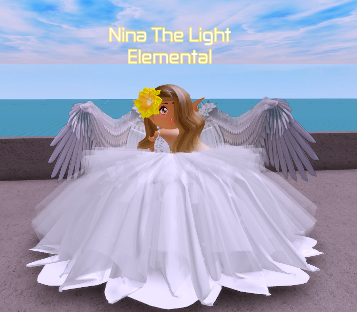 Royale High Oc 2 Nina The Light Elemental Fandom - roblox royale high wedding