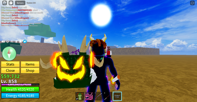 Yoru v3 Perm Dragon Perm Venom Blox Fruit