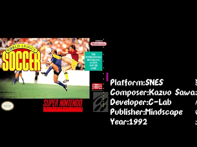 World League Soccer (SNES) Soundtrack