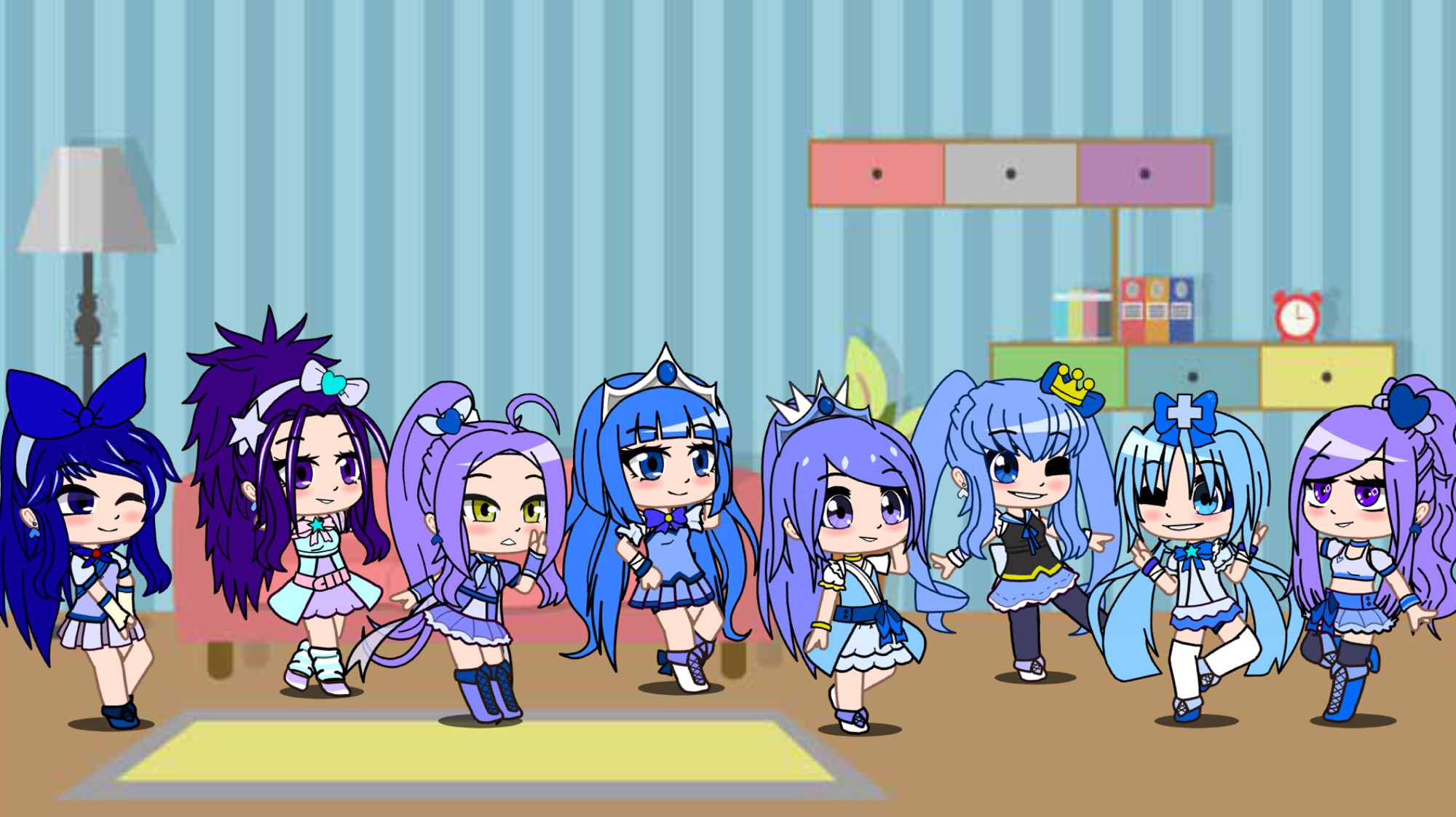 Smile PreCure in Gacha Club