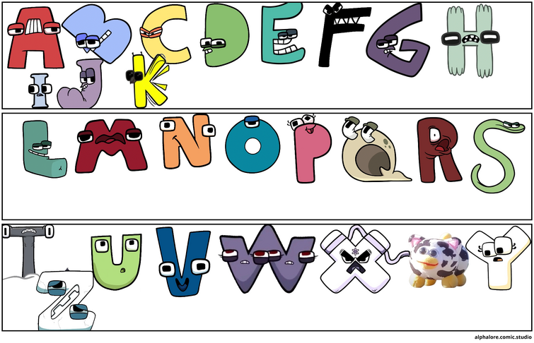 When each alphabet lore character represent a country… #alphabetlore #