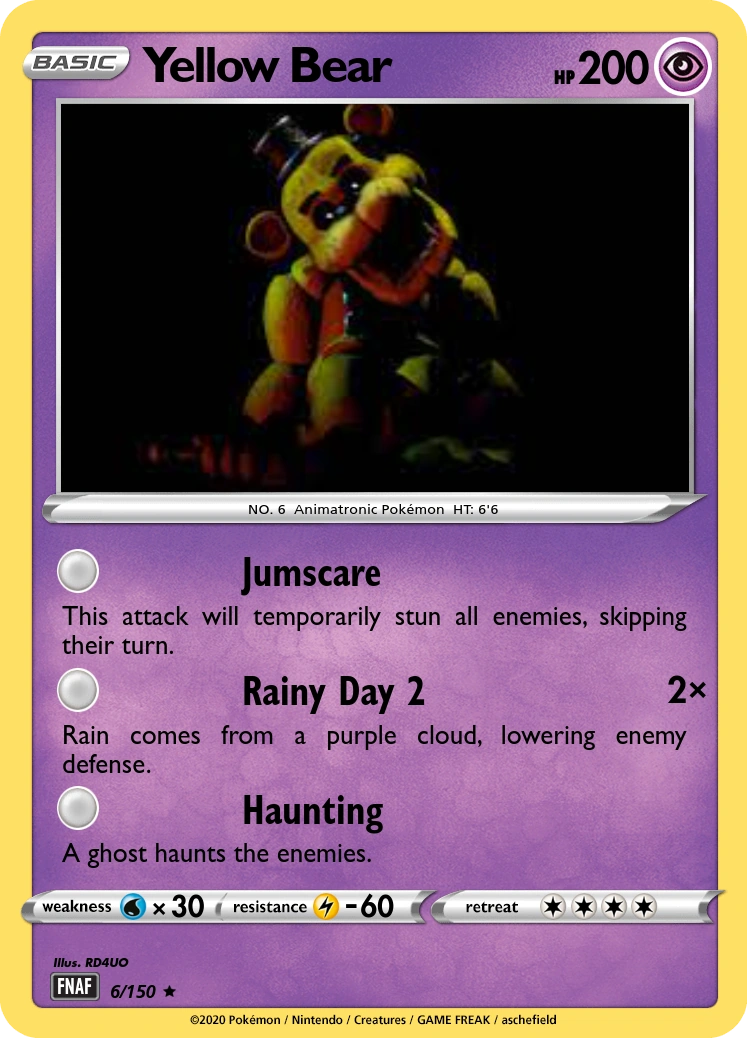 golden freddy pokemon card Amazon.com: Funko Vinyl Statue: Five Nights at Freddy's (FNAF)- Golden  Freddy - 12 Inch Statue - Collectable Figure - Gift Idea