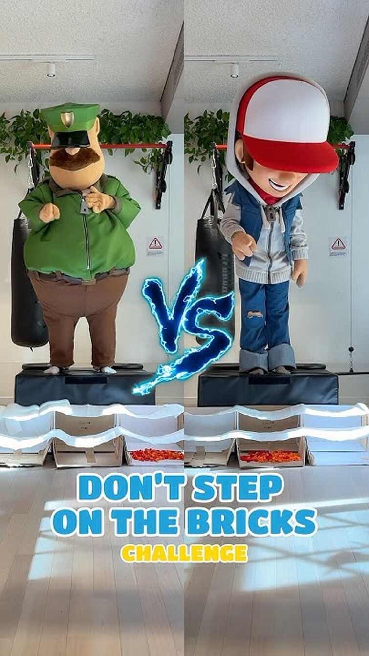 DON'T Step on the Bricks Challenge