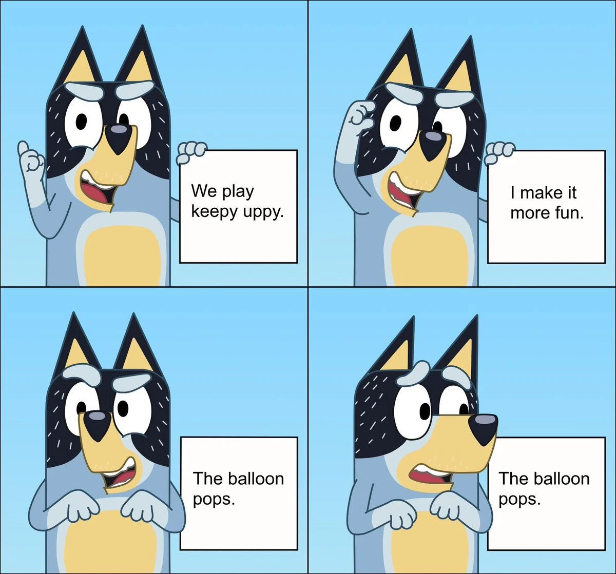 Day 16 of Bluey memes I have saved on my PC Fandom