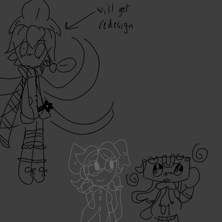 Random new art style doodle Fandom