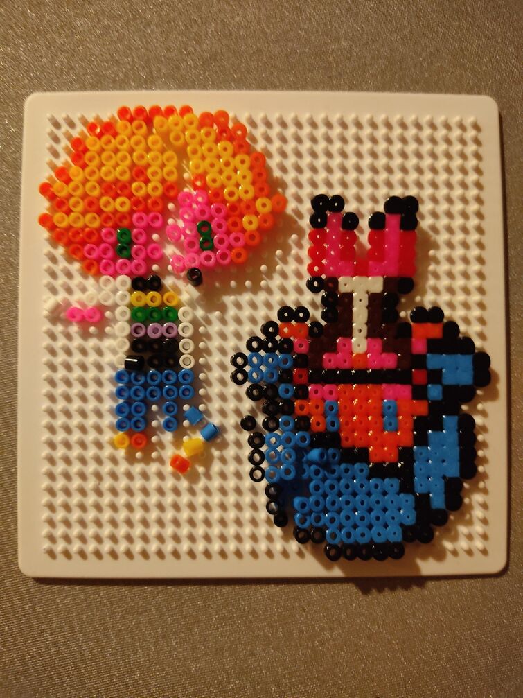Perler beads 2024 miraculous ladybug