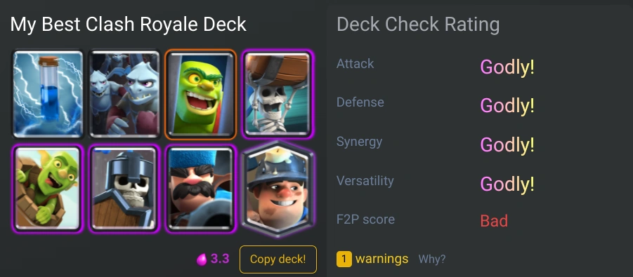 My Best Clash Royale Deck Fandom