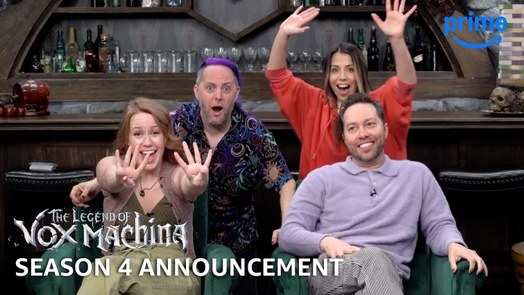 The Legend of Vox Machina - Season 4 Announcement | Prime Video