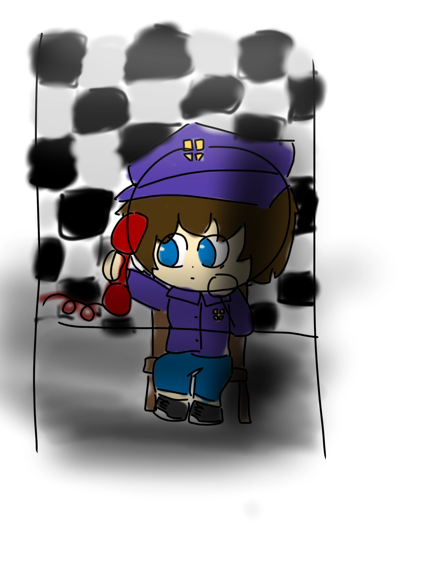 poorly drawn night shift man | Fandom